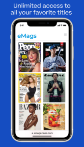 Read your favorite magazines with eMags Unlimited 