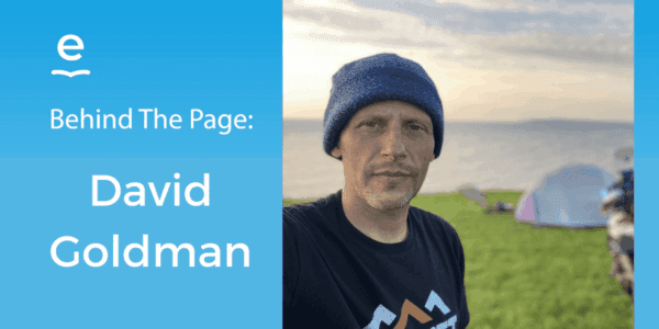 David Goldman portrait photo titled Behind The Page: David Goldman