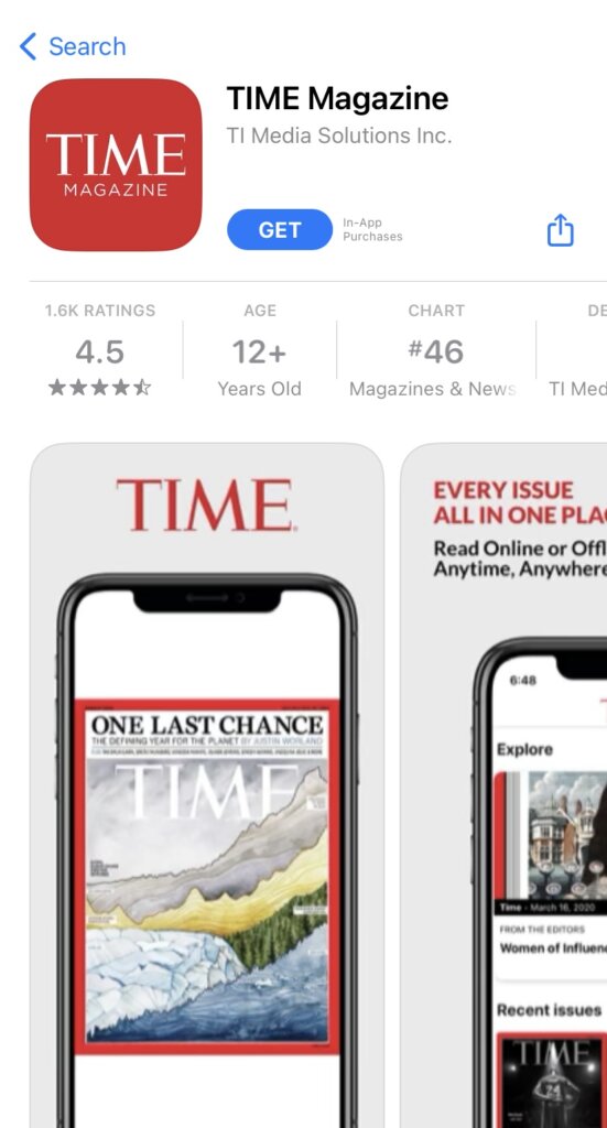 time magazine mobile app