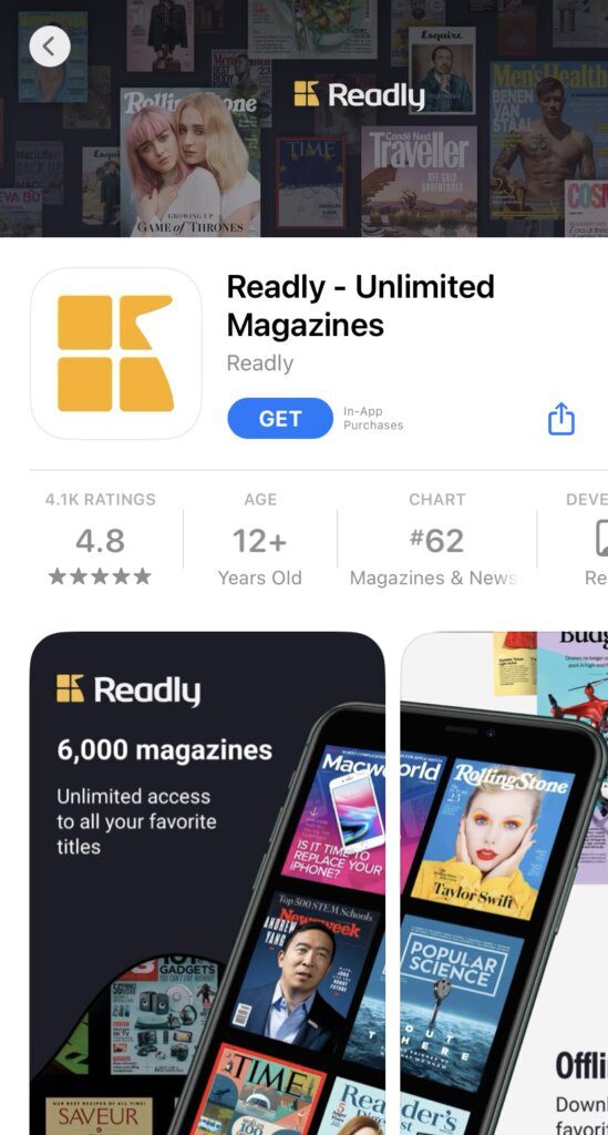 Gadget Magazine - 1000's of magazines in one app