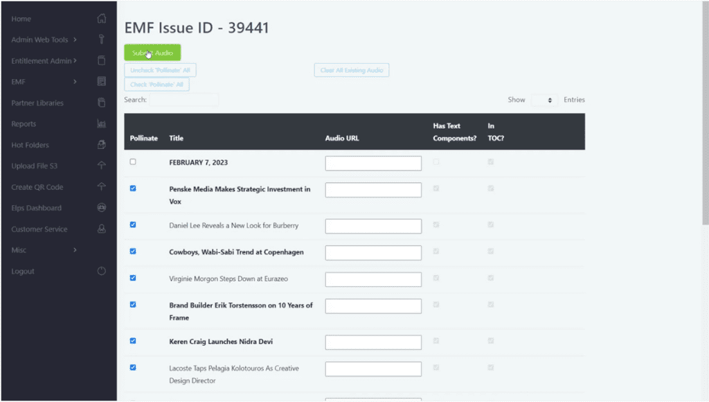 pdf to mobile reflow add article audio