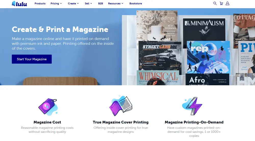 Create & Print Magazines Online